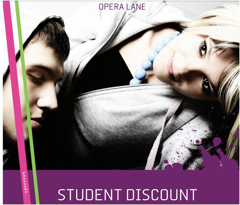 Student Discount-Maeve Ad-Motley